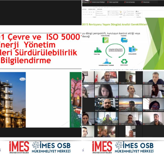 ISO 14001 Çevre Yönetim Sistemi ve ISO 50001 Enerji Yönetim Sistemi Bilgilendirme Webinarı