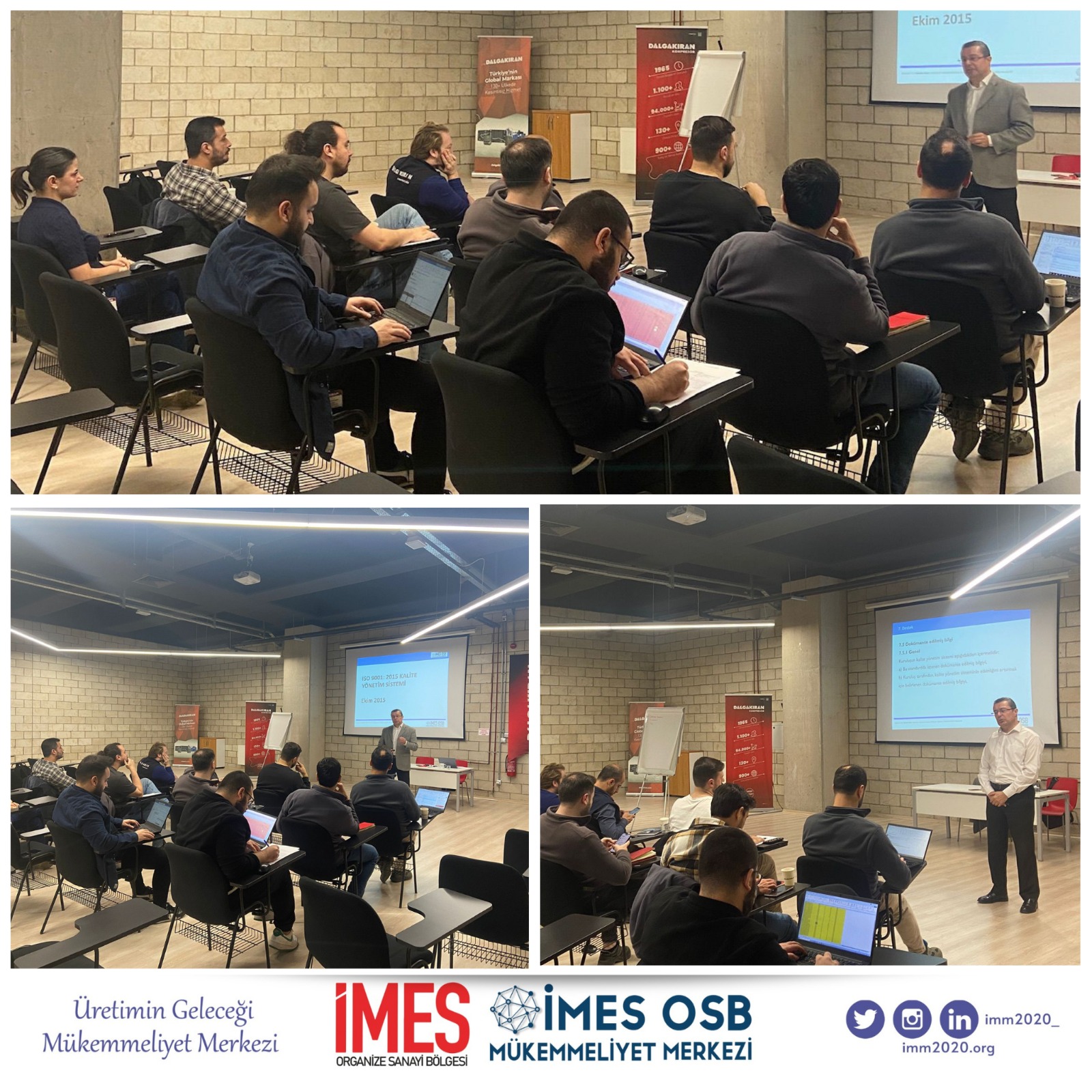 ISO 9001:2015 Kalite Yönetim Sistemi Temel Eğitimi